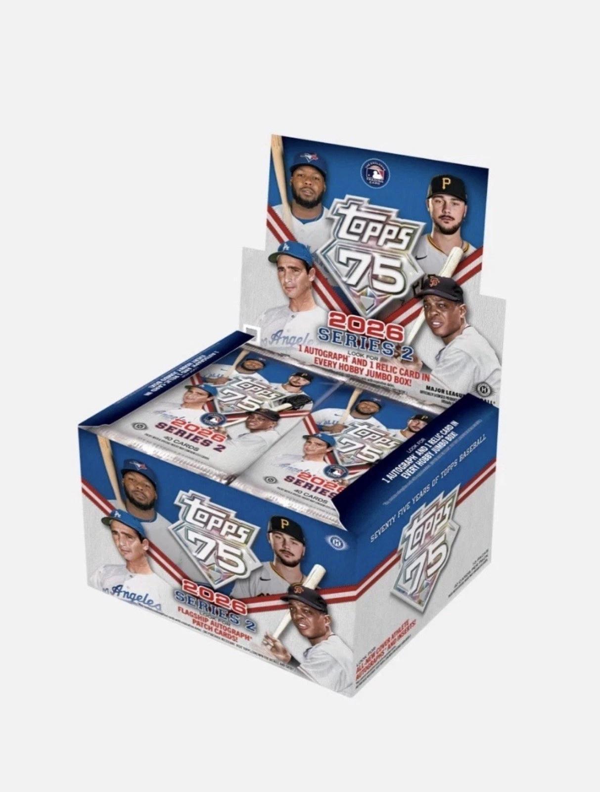 2026 Topps Series 2 Baseball Hobby Jumbo Box