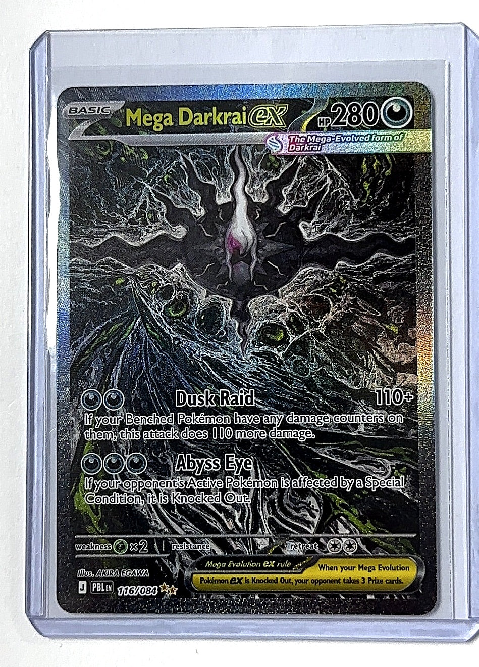 Mega Darkrai ex - 116/084 #116/084 — front