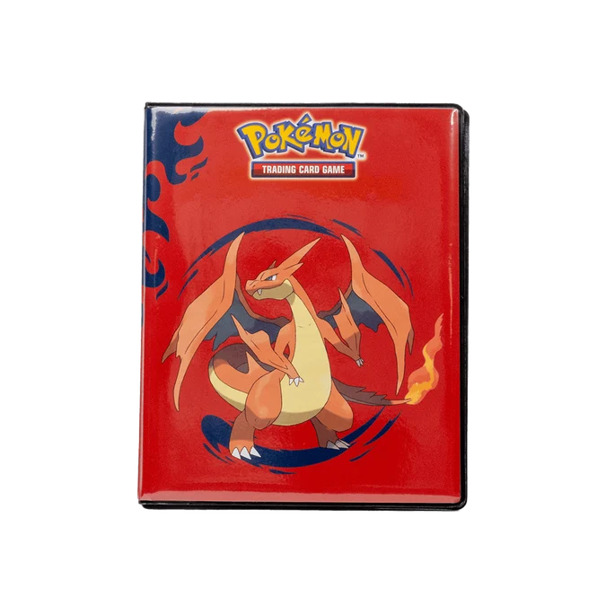 Mega Charizard X and Mega Charizard Y 4-Pocket Portfolio
