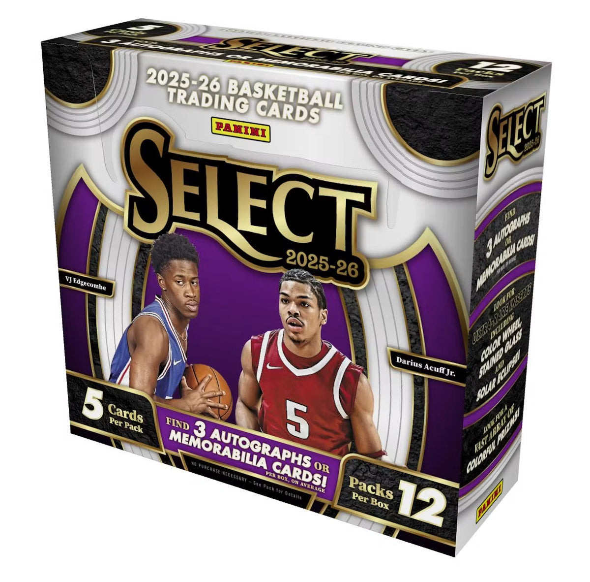 2025/26 Panini Select Basketball Hobby Box
