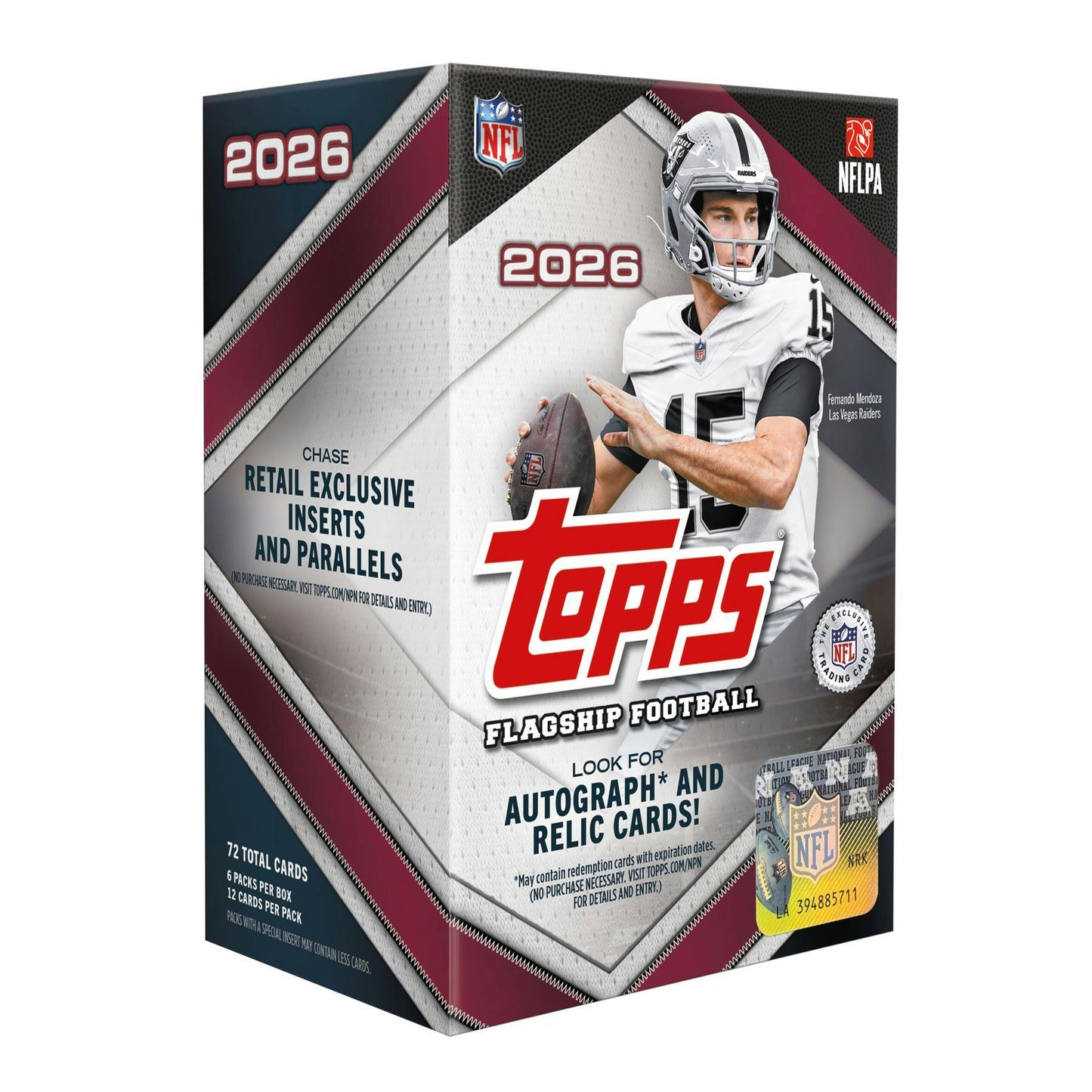 2026 Topps Flagship Football Value Box