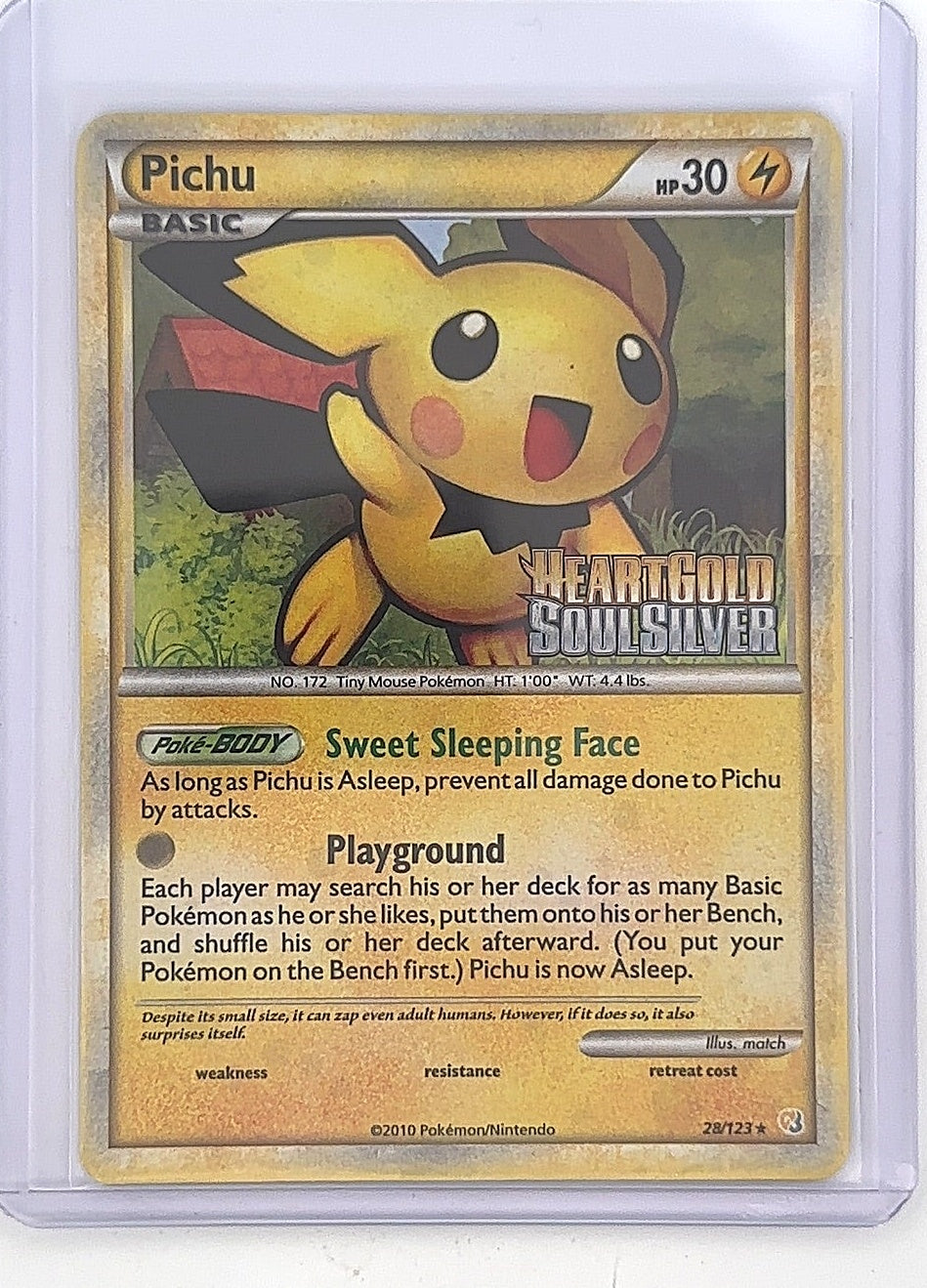 Pichu - 28/123 (Prerelease) #28/123 — front