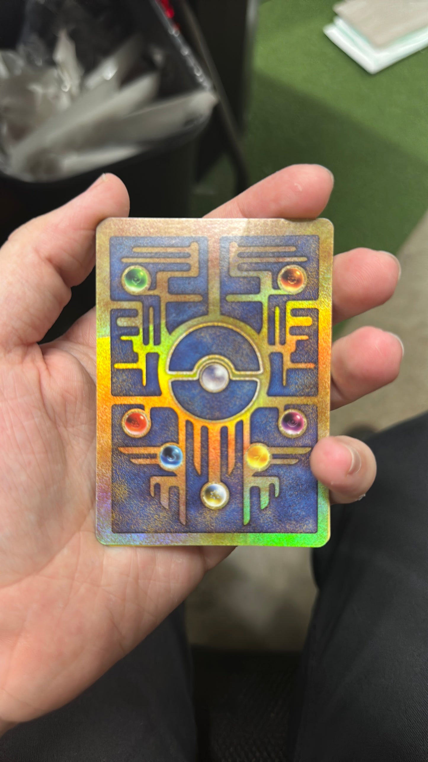 Ancient Mew Miscellaneous Cards & Products #1 — back