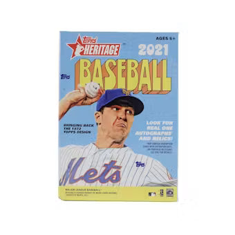 2021 Topps Heritage Baseball 8-Pack Value Box