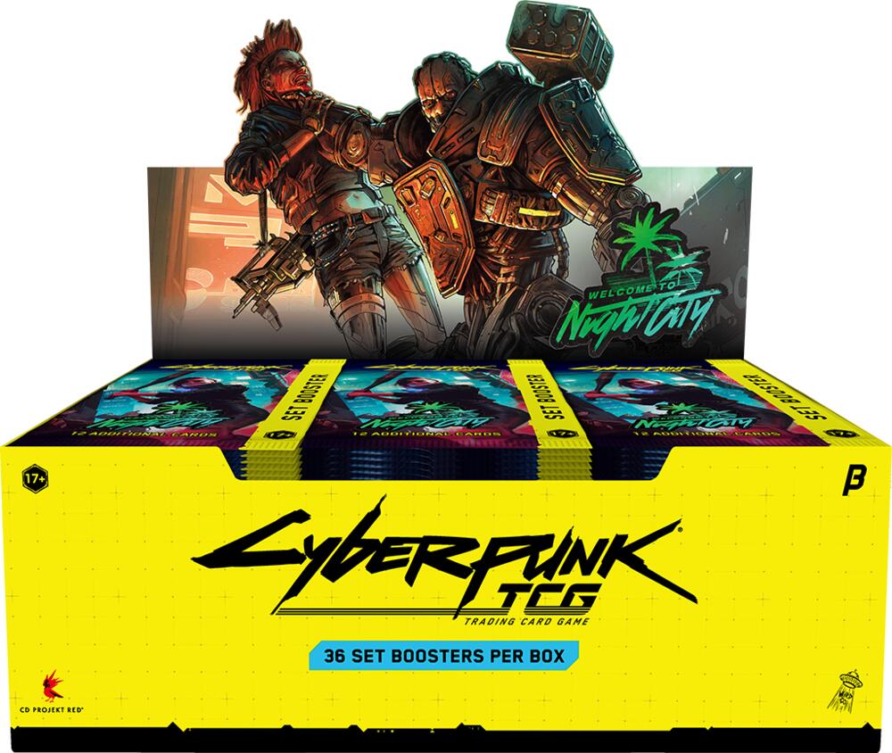 Cyberpunk Welcome to Night City - Beta Booster Box - Welcome to Night City - Beta