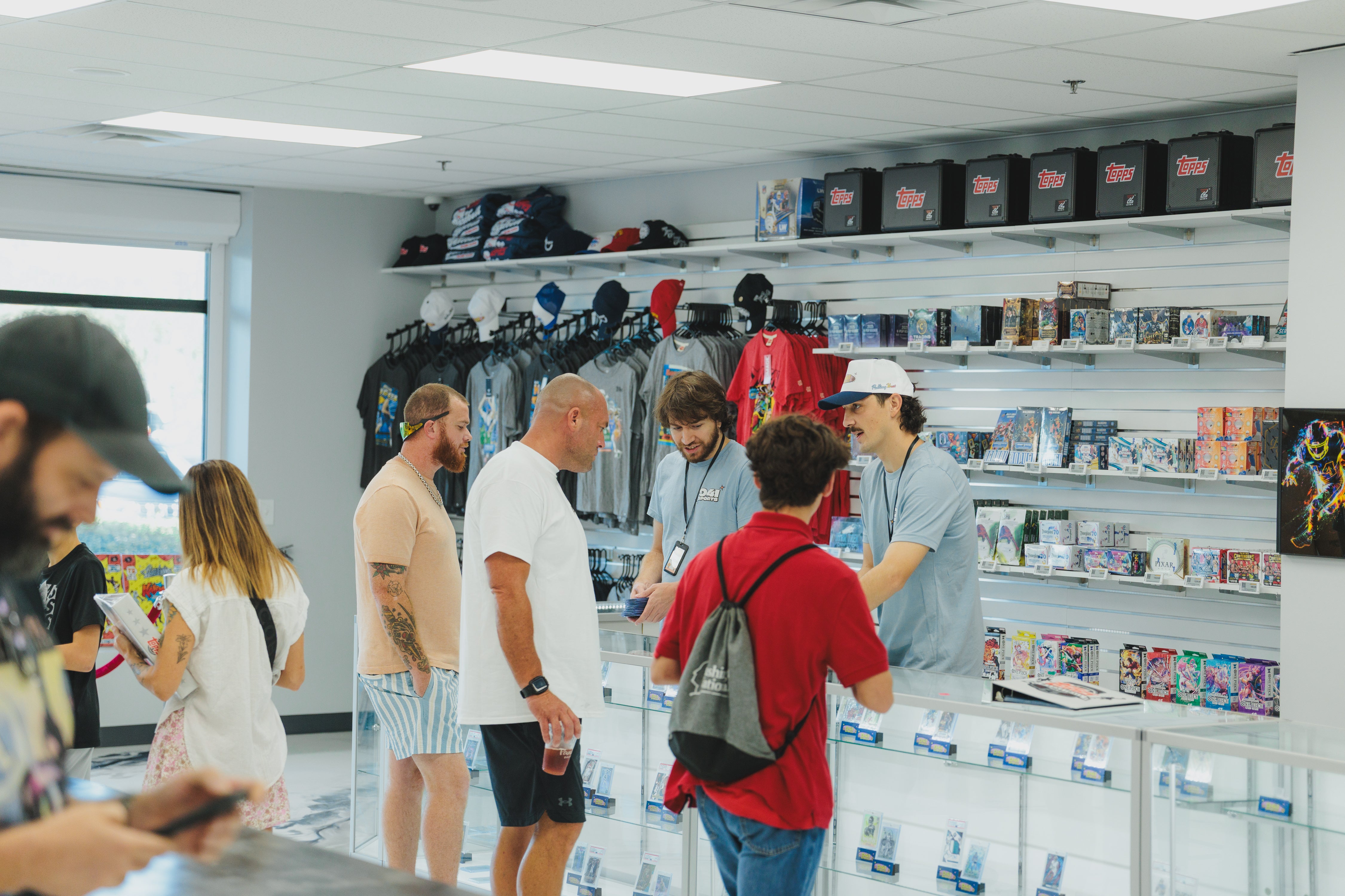 Grand opening at 941 Sports Cards