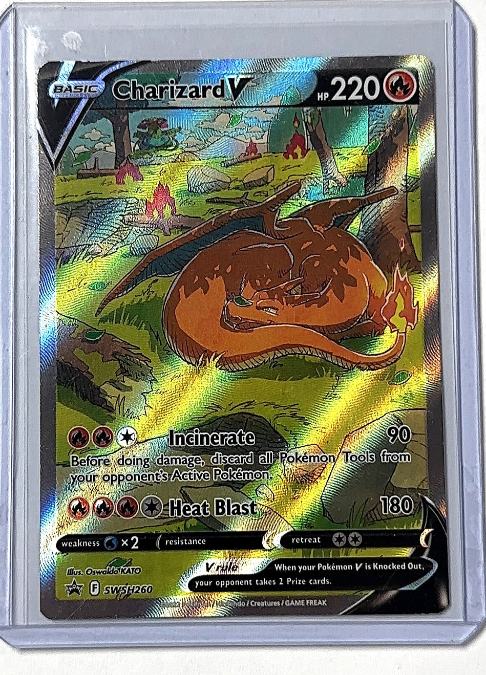 Charizard V - SWSH260 #SWSH260 — front