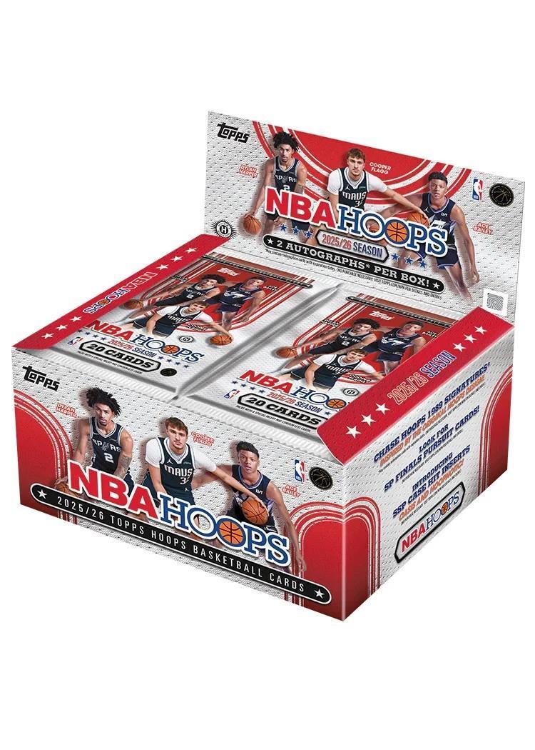 2025/26 Topps NBA HOOPS Jumbo Box