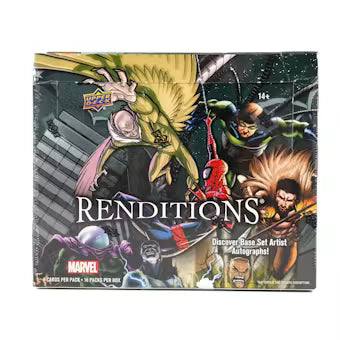 2024 Upper Deck Marvel Renditions Spider-Man Hobby Box