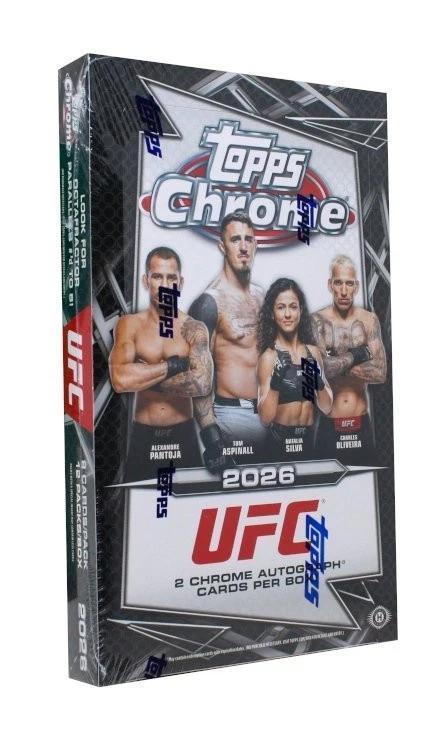 2026 Topps Chrome UFC Hobby Box