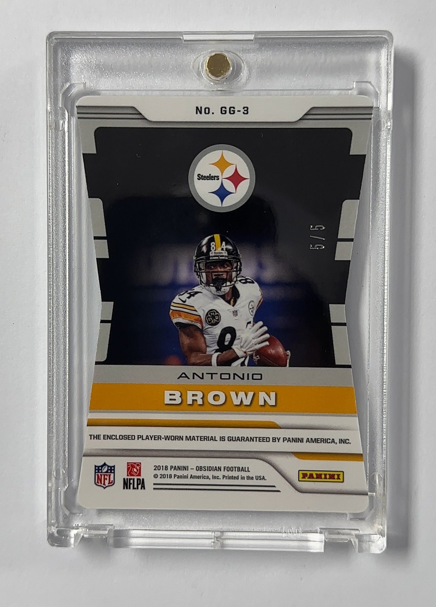 Antonio Brown Obsidian Galaxy Gear — back