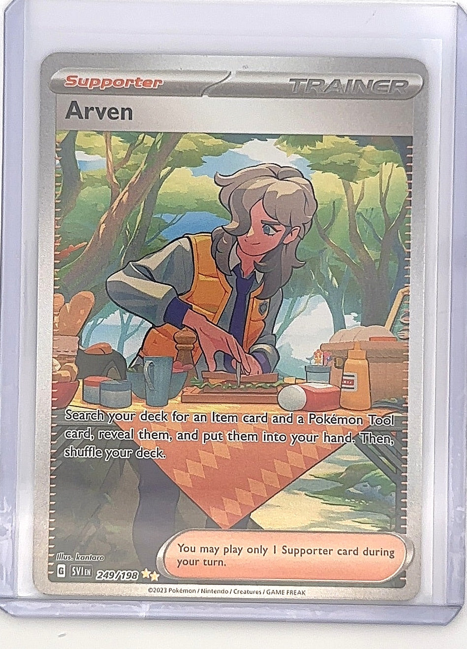Arven - 249/198 #249/198 — front
