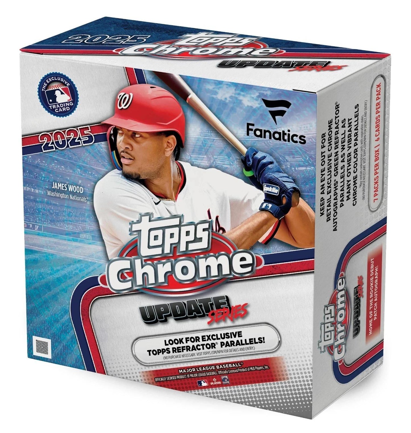 2025 Topps Chrome MLB Baseball Fanatics Exclusive Mega Box