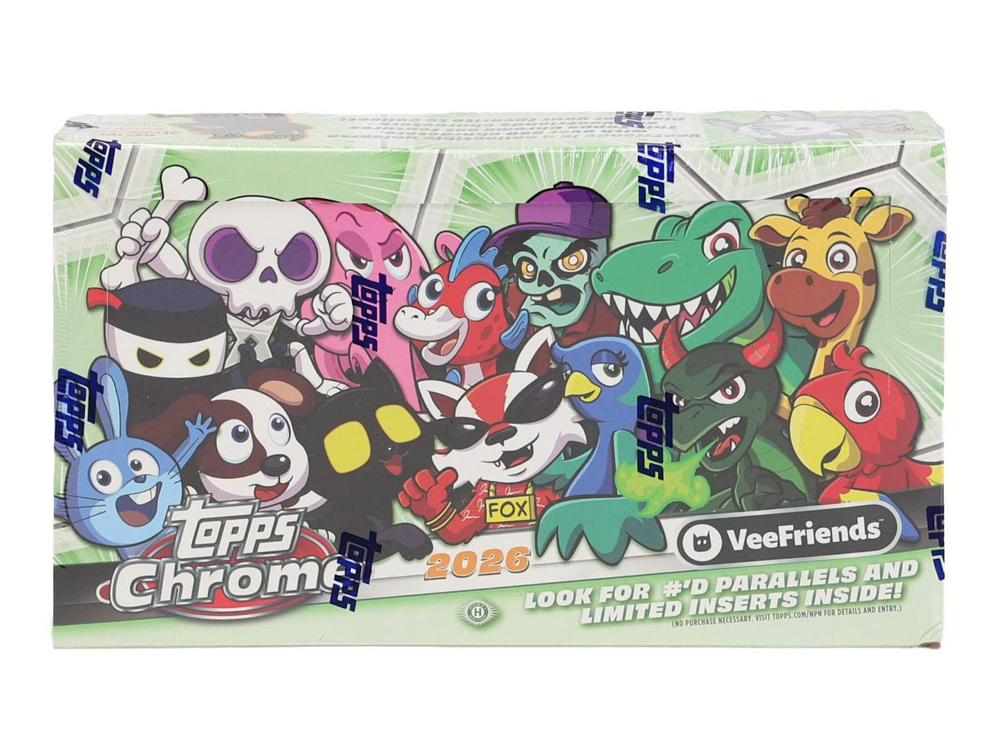 2026 Topps Chrome VeeFriends Chrome Hobby Box