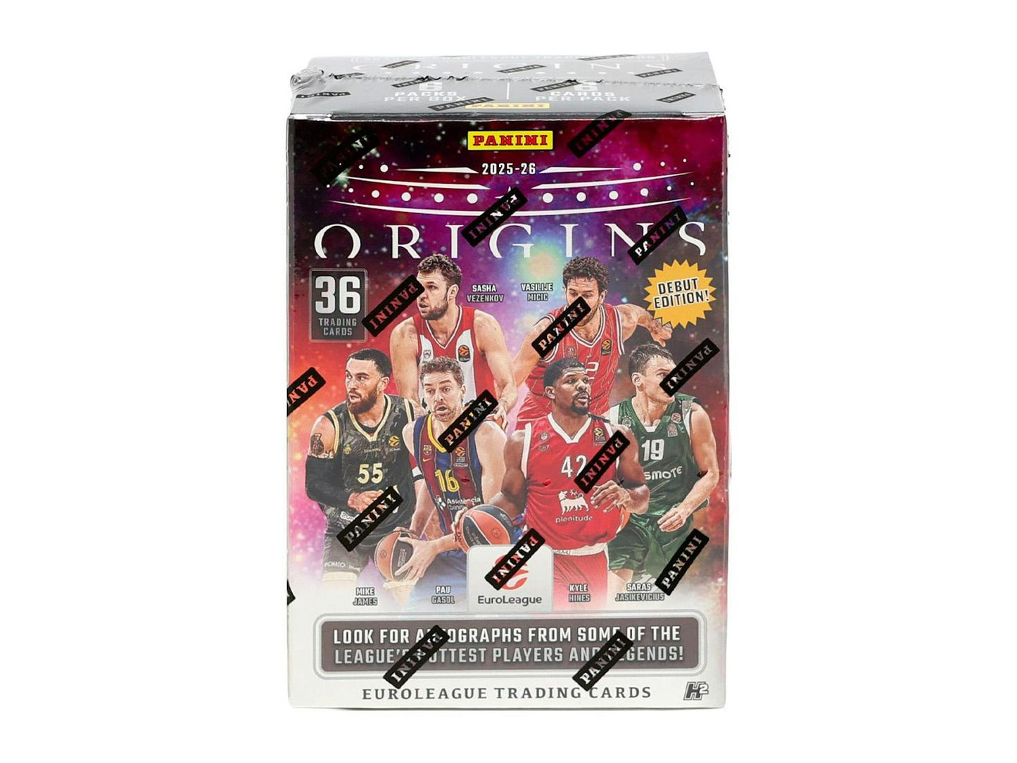 2025/26 Panini Origins EuroLeague Basketball H2 Box