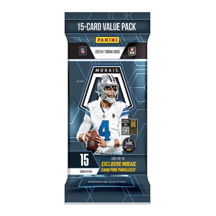 2025 Panini Mosaic Football Value Pack