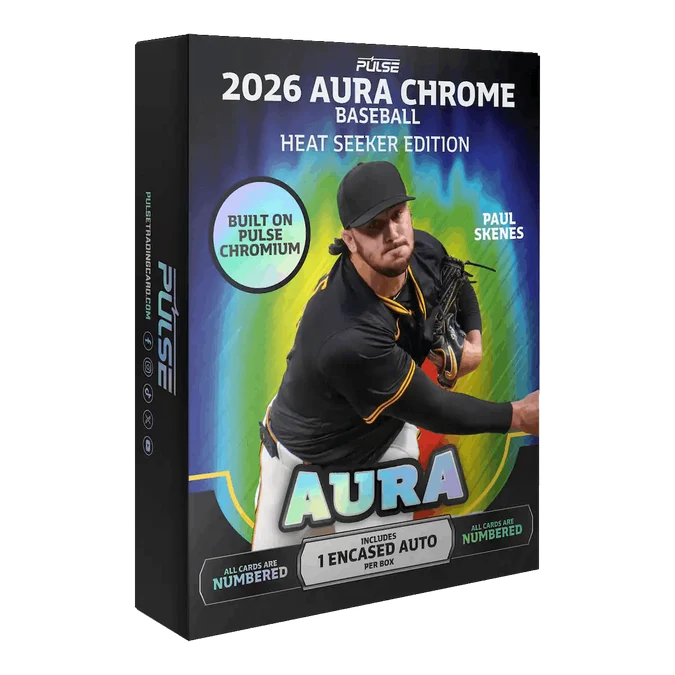 2026 Pulse Aura Chrome Baseball Heat Seeker Edition