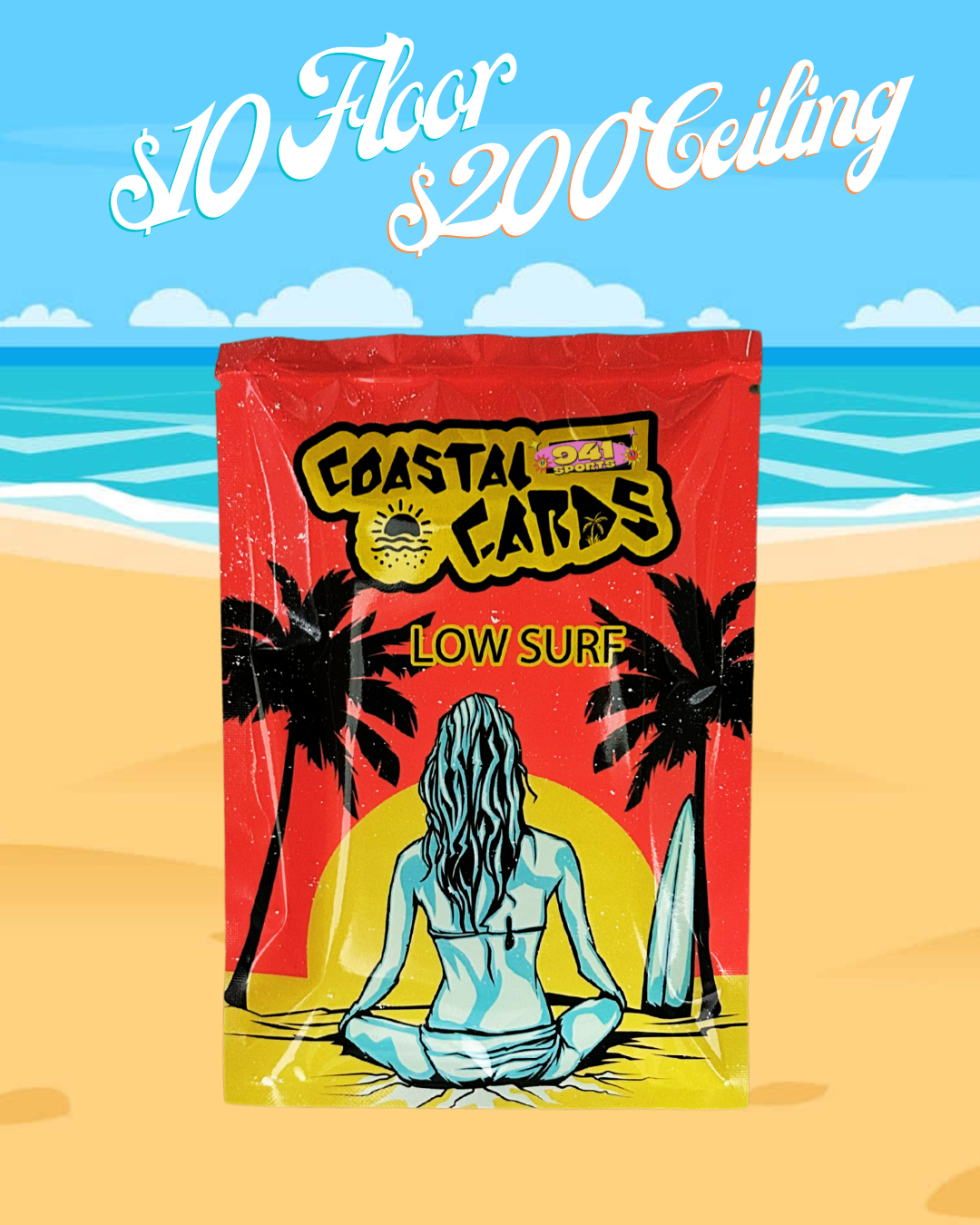 Coastal Cards Low Surf