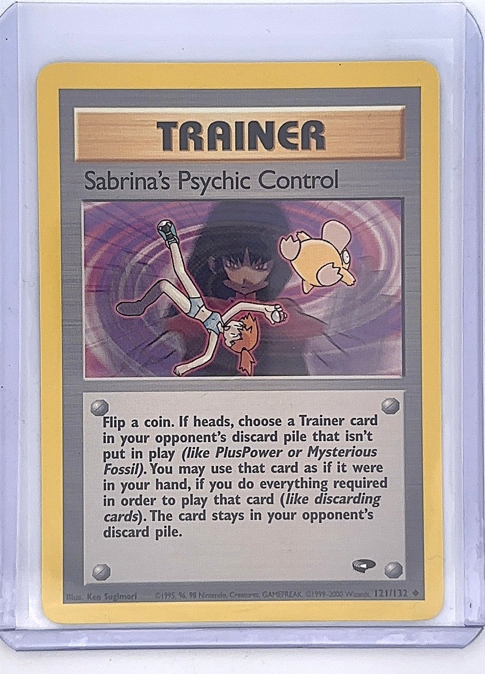 Sabrina's Psychic Control #121/132 — front
