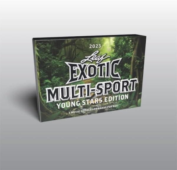 2023 Leaf Exotic Multi-Sport Rookies Hobby Box