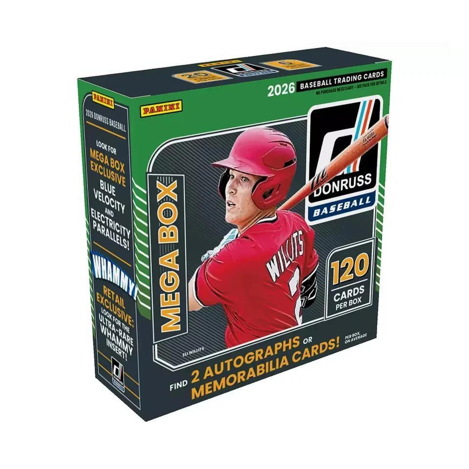 2026 Panini Donruss Baseball 120ct. Mega Box