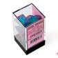 Chessex Gemini Gel Green-Pink/blue Luminary Polyhedral 7-Dice Set