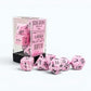 Chessex Speckled Pink Polyhedral 7-Dice Set