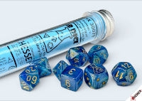 Chessex Shimmer Aqueos/ Polyhedral 7-Dice Set