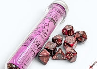 Chessex Lustrous Gothic/ Polyhedral 7-Dice Set