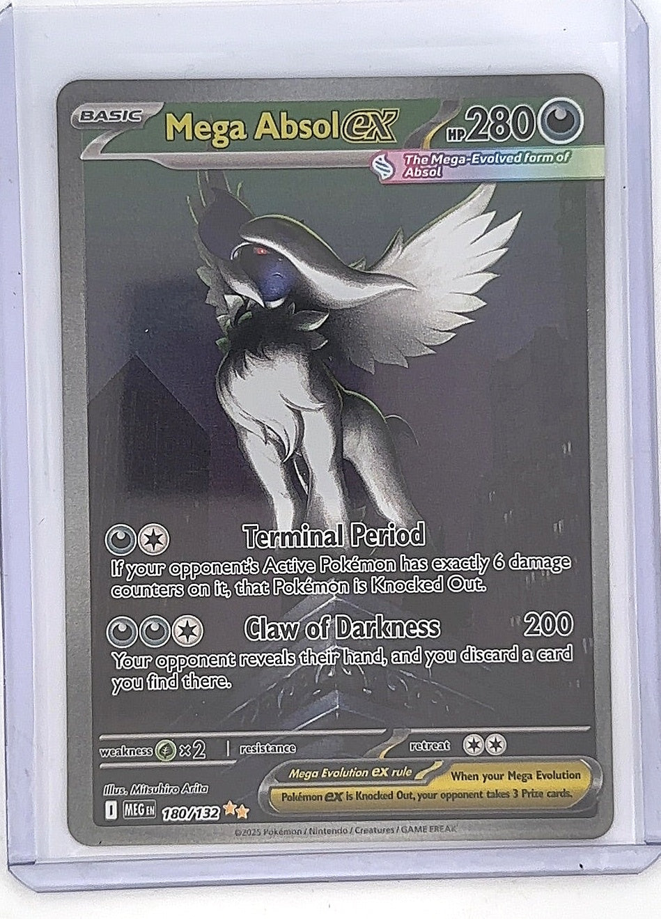 Mega Absol ex - 180/132 #180/132 — front