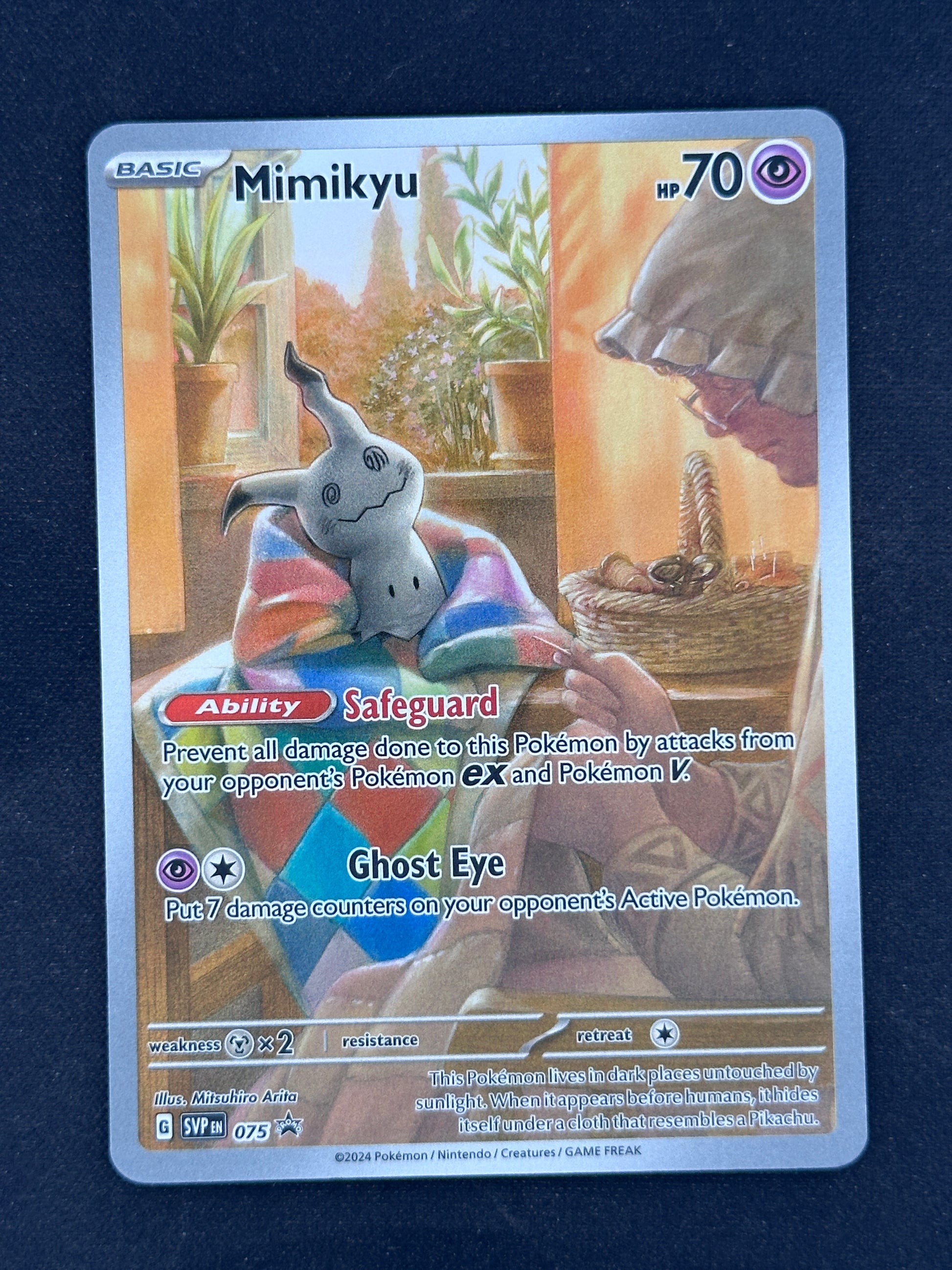 Mimikyu - 075 SV: Scarlet & Violet Promo Cards #075 — front