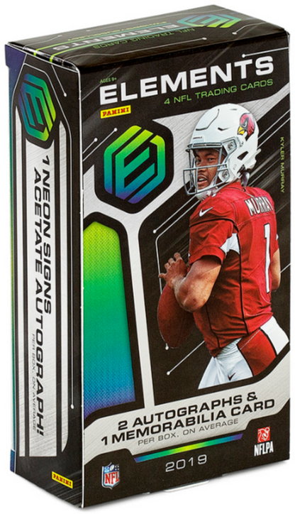 2019 Panini NFL Football Elements Hobby Box