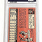 1969 Topps Reggie Jackson #260 PSA 6 — back
