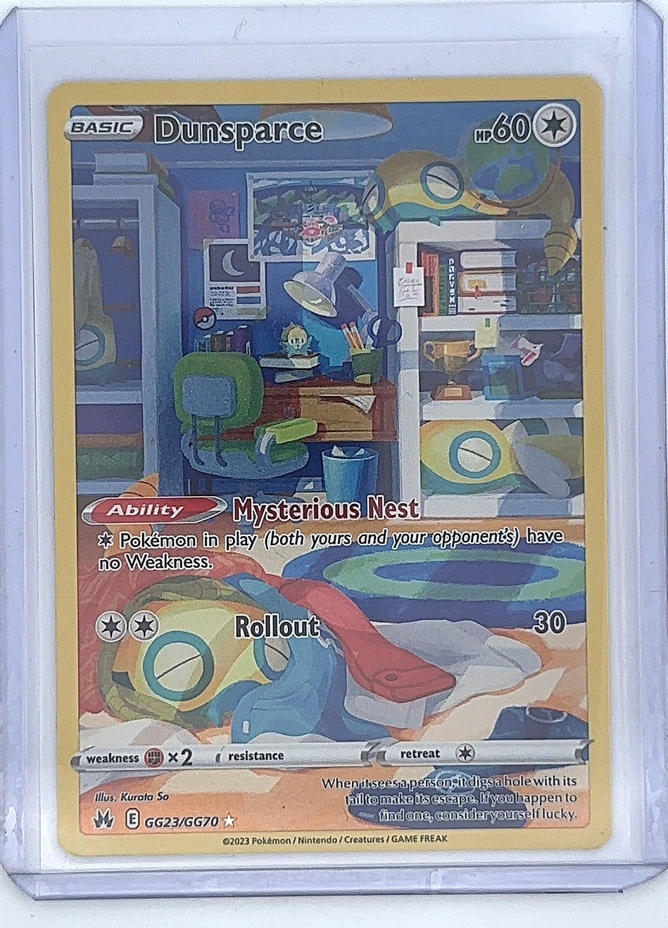 Dunsparce #GG23/GG70 — front