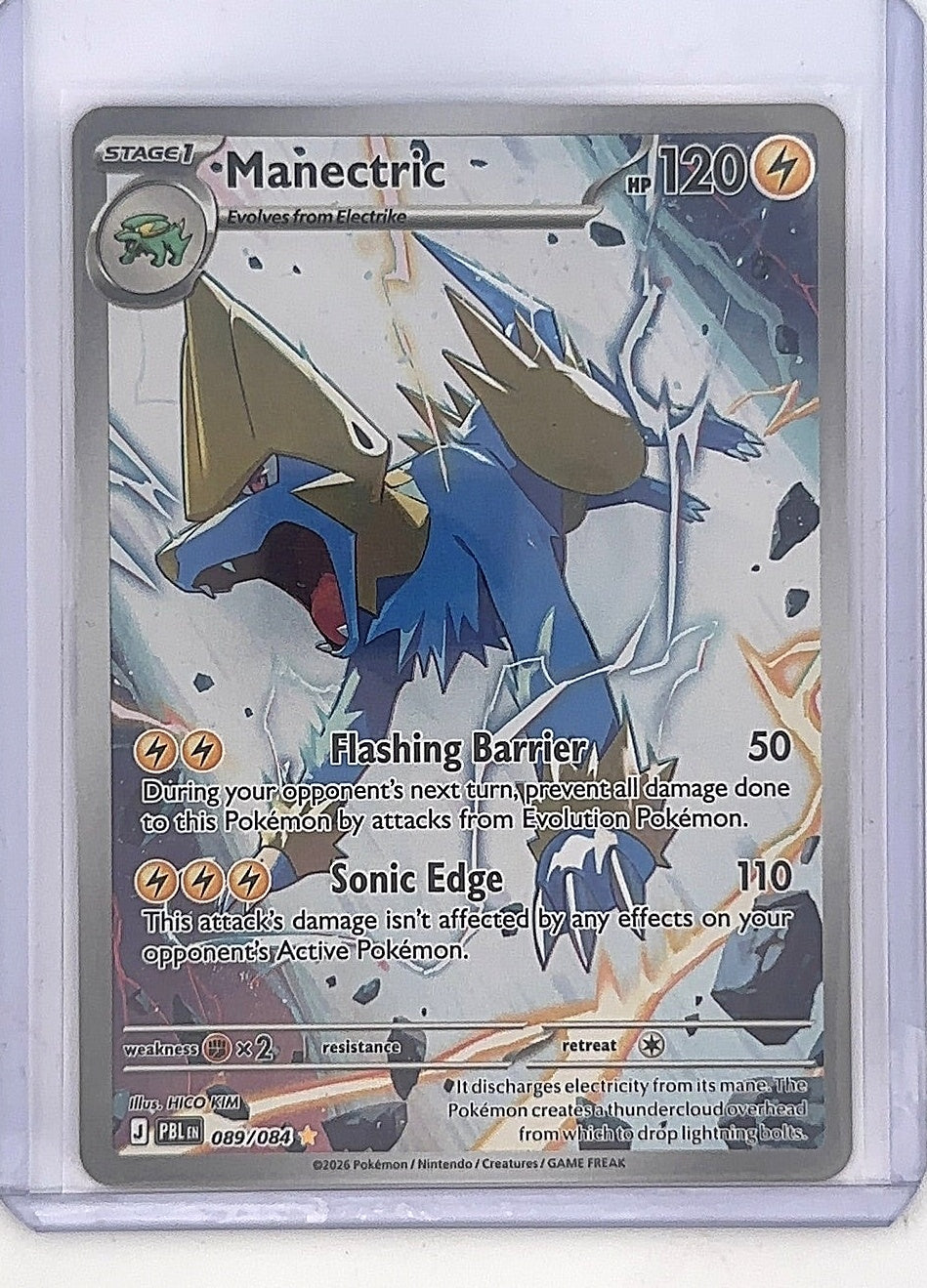 Manectric - 089/084 #089/084 — front
