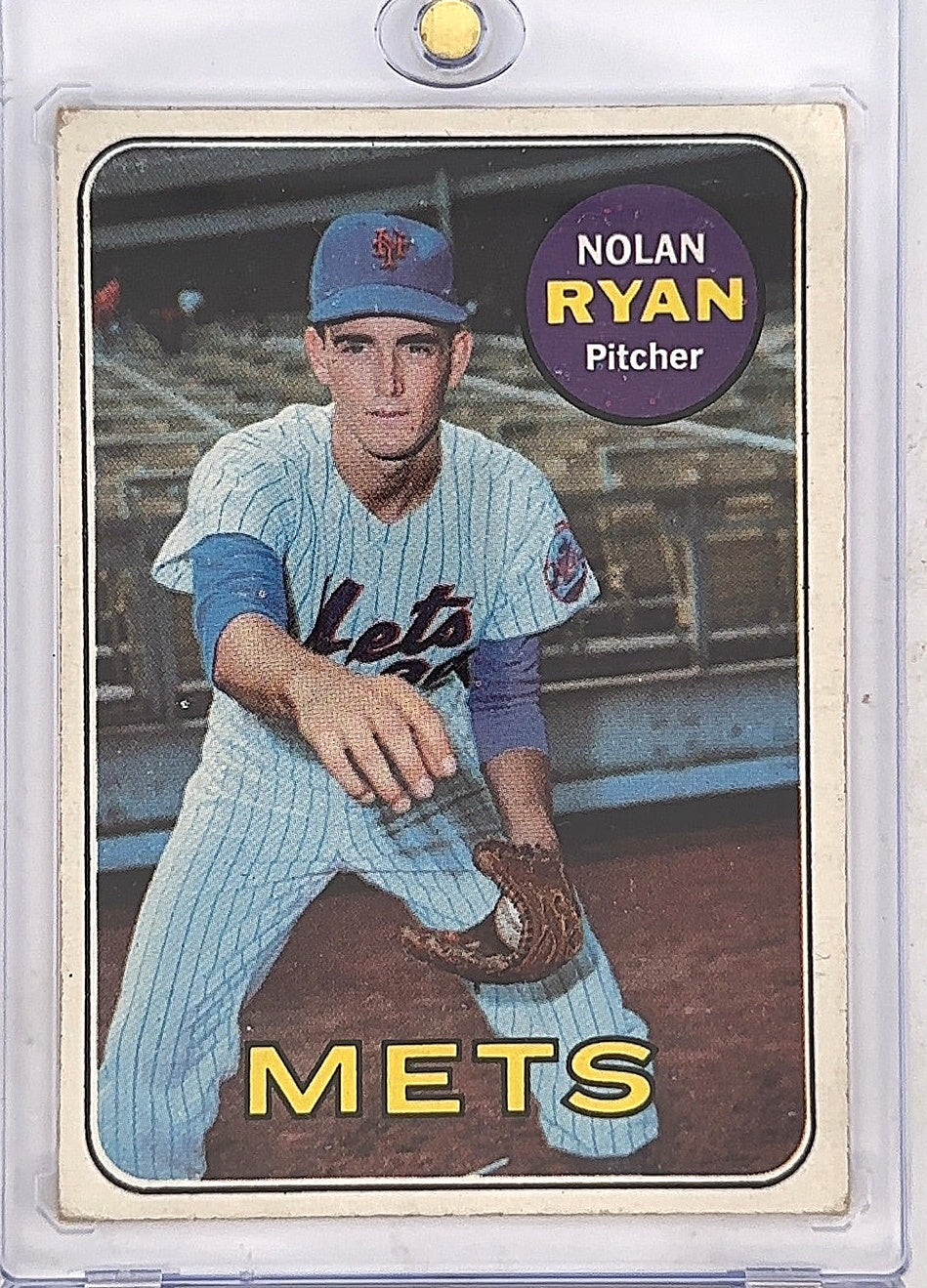 1969 Topps Nolan Ryan #533 — front