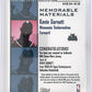 2004 Topps Contemporary Collection Memorable Materials Kevin Garnett #MEM-KG 40/50 — back