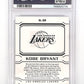 2017 Panini Hoops Kobe Bryant #295 PSA 9 — back