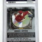 2018 Panini Diamond Kings Shohei Ohtani [Black and White Red Frame] #73 RC PSA 9 — back