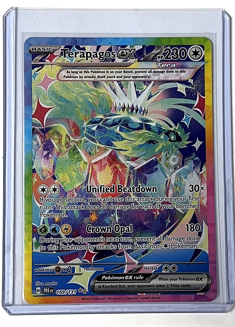 Terapagos ex - 169/131 #169/131 — front