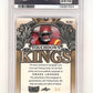 Drake London Leaf Metal Touchdown Kings Auto /4 PSA GEM MT 10 — back