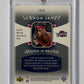 LeBron James SP Game Used Edition Season in Review — back