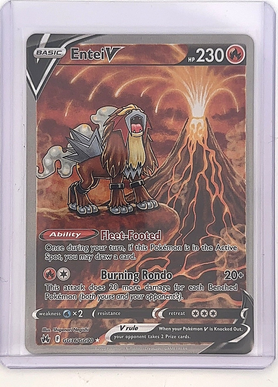 Entei V #GG36/GG70 — front