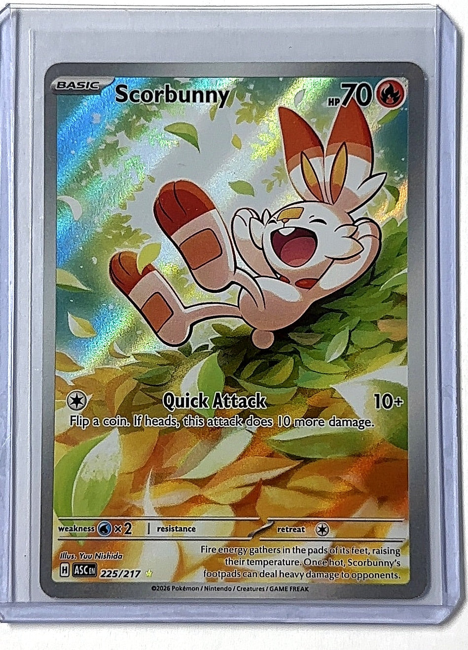 Scorbunny - 225/217 #225/217 — front