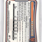 Bo Bichette Bowman Chrome #16 02/10 — back