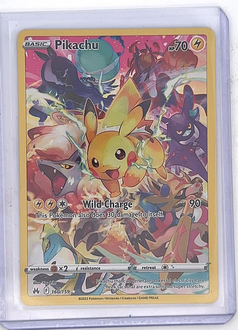 Pikachu (Secret) #160/159 — front