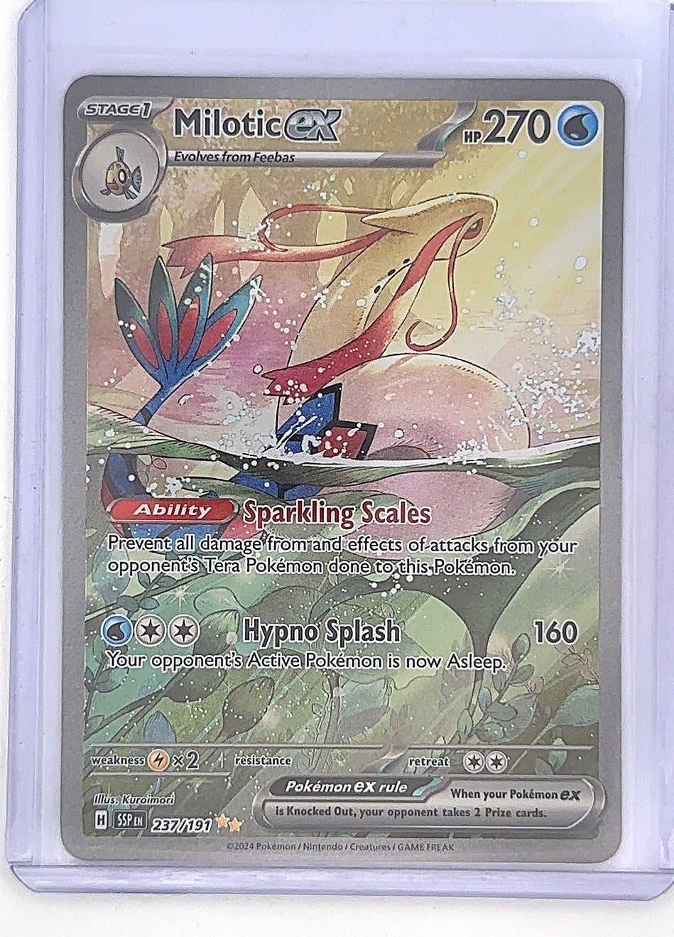 Milotic ex - 237/191 #237/191 — front