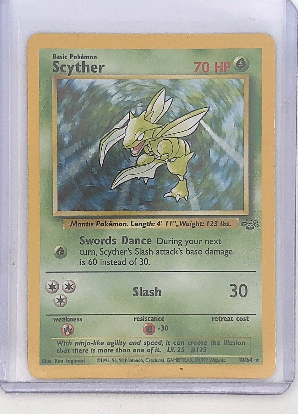 Scyther (10) #10/64 — front