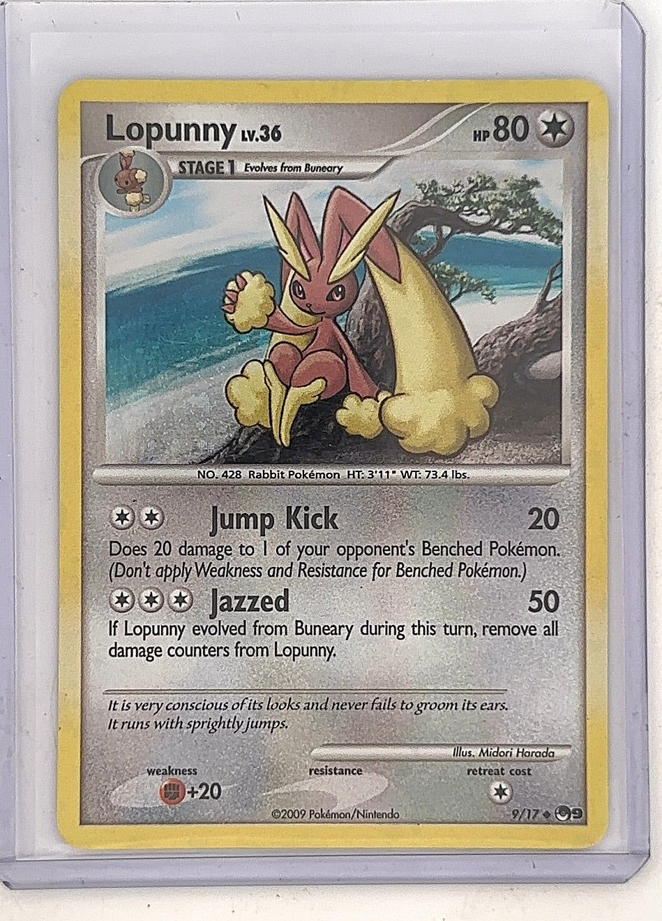 Lopunny #009/017 — front