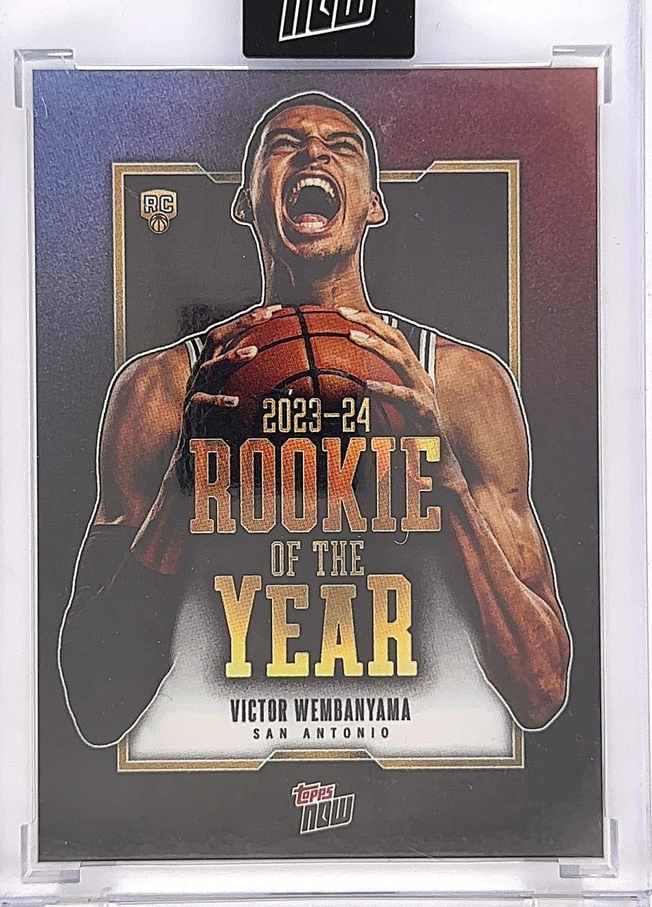 2023 Topps Now Victor Wembanyama #VW-6 — front